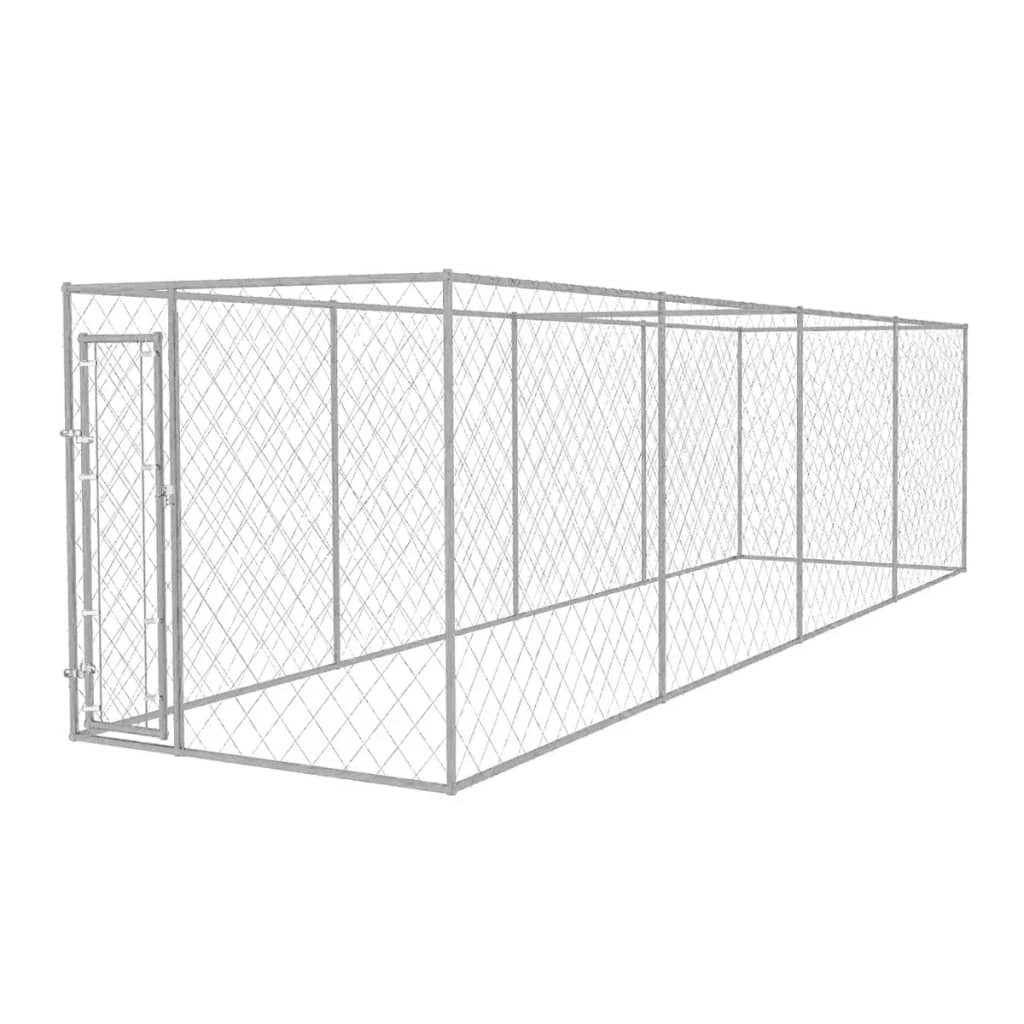 vidaXL Canil de exterior 8x2x2 m