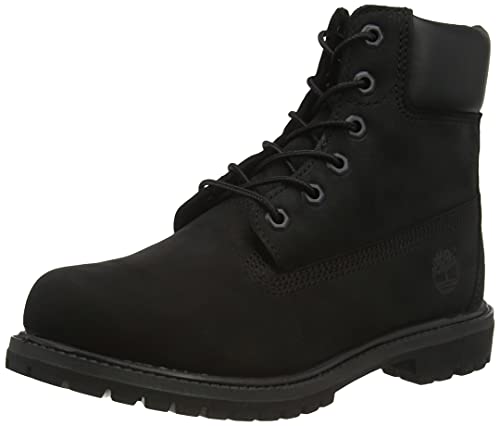 Timberland Botas 6in Premium Waterproof Nubuck Black Women - C8658A