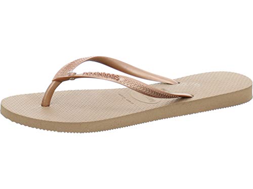 Havaianas Chinelos Slim Crystal Glamour Sw Ouro 33 / 34 - 4119517.8548-33 / 34