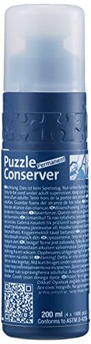 Ravensburger - Pegamento Líquido Permanente para Ravensburger Puzzles, Fácil de Usar - Dimensiones Botella: 200 ml