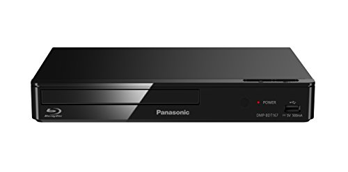 Panasonic DMP-BDT167 Jugador 3D Negro - reproductores de dvd (Blu-Ray audio, Blu-Ray video, CD audio, CD video, DVD-Audio, DVD-Video, BD-R, BD-R DL, BD-RE, BD-RE DL, BD-ROM, CD-R, CD-RW, DVD, DVD+R, DVD+R DL, DVD+RW, DVD+RW DL, DVD-R,, NTSC, PAL, DVD, 384