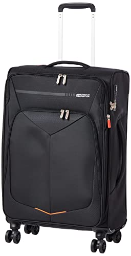 American Tourister Trolley Médio Expansível Summerfunk Flexível 77 L Preto