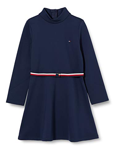 Tommy Hilfiger Vestido Curto Jr KG0KG05437-C87-C Azul 5 Anos - KG0KG05437-C87-C-5 Anos