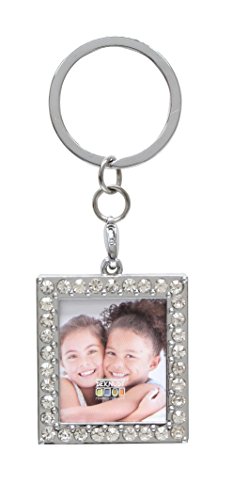 Deknudt Porta Chaves C/ Mold. Quadr. Brilhante Metal Ref. S59nb4