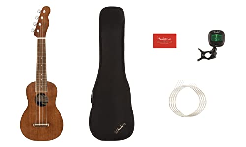 Fender Pack Ukulele Soprano Seaside + Acessórios