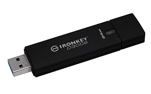 Kingston IronKey D300S - USB cifrada, 64 GB