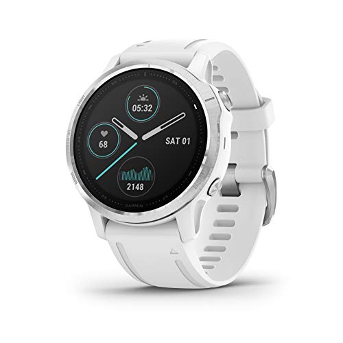 Relógio Desportivo GARMIN Fenix 6S (Bluetooth - Até 9 dias de autonomia - Branco)