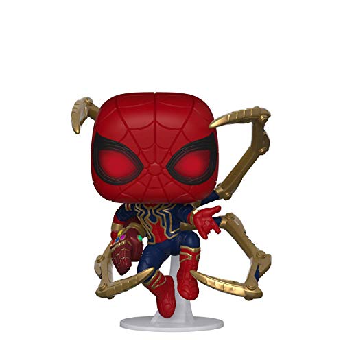 Funko- Pop Marvel: Endgame-Iron Spider w/NanoGauntlet Figura Coleccionable, Multicolor, Talla Única (45138)