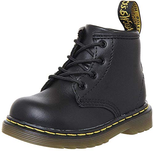 Airwalk Delaney 15382001 - Botas de cuero para unisex-niños, color negro, talla 35, Negro - negro, 35