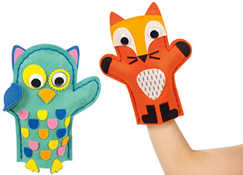 Goula- Pack 2 Marionetas Búho y Zorro Buho (52030)