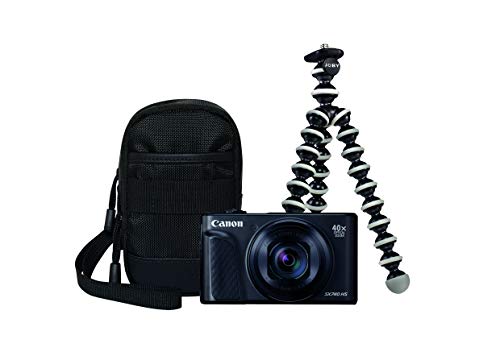 Canon Powershot Sx740 Hs Black Travel Kit