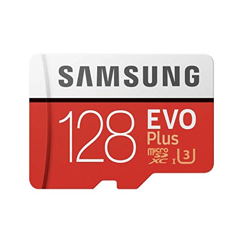 Samsung 128GB Micro SDXC Evo+ UHS-I U3 Class 10 + Adaptador SD - MB-MC128GA/EU