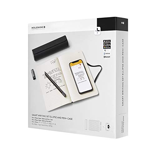 Moleskine Smart Writing Set Ellipse + Estojo + Caneta SWSB