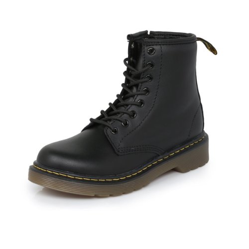 DR MARTENS J Boot Softy T - Botas de cuero Infantil, Negro - negro, 28
