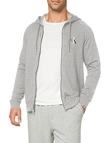 Calvin Klein Jaqueta Desportiva c/ Capuz Cinzento-claro 48
