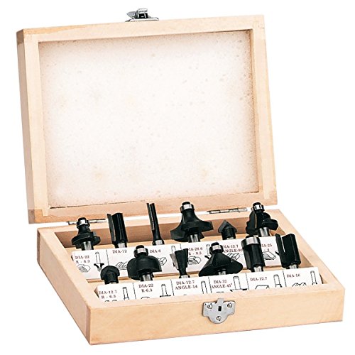 Einhell Kit 12 Fresas P/tupias