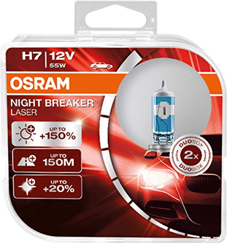 Osram Night Breaker Laser H7 Next Generation +150% ( 2 Lâmpadas ) - 64210NL - 02