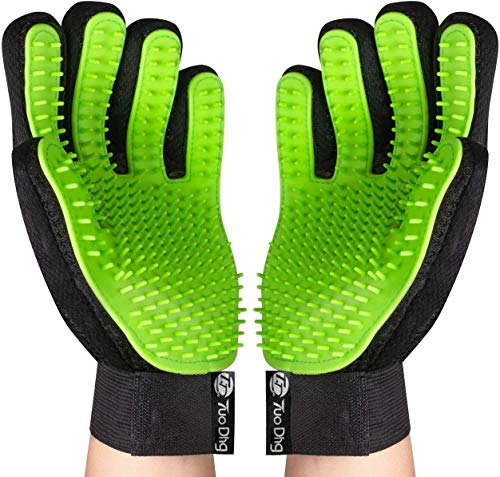 tuoding 2PCS Guantes de Masaje para Perros/Gatos, Material Transpirable,Promover la circulación de la Sangre, Masaje de Mascotas