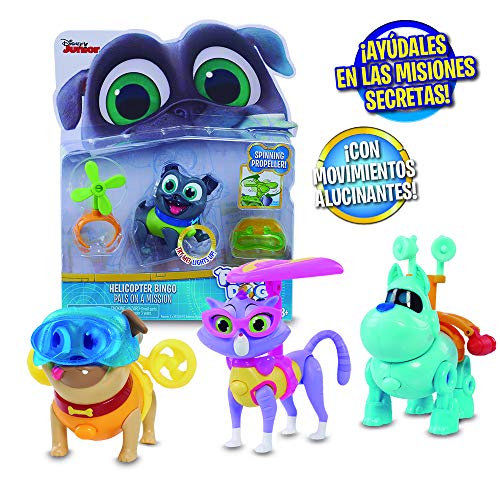 Giochi Preziosi Bingo & Rolly: Blister Figuras ''light Up Pals On a Mission