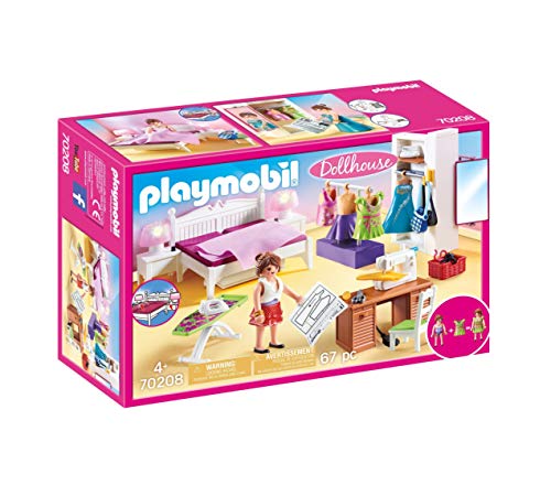 Playmobil Quarto com Mesa de Costura 70208