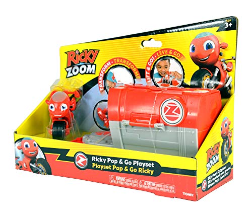 Ricky Zoom Push Pop Playset