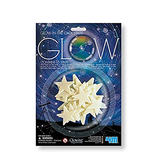4M Autocolantes Glow Stars
