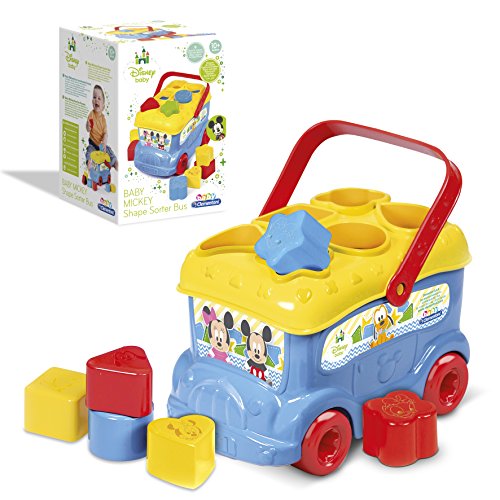 Clementoni Mickey, Autocarro Formas e Cores - 14395