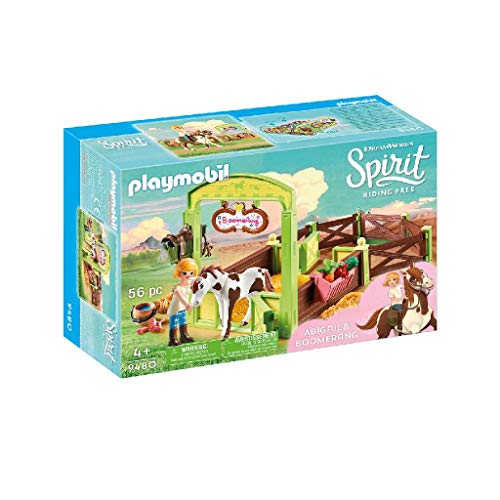 Playmobil Spirit Riding Free Estábulo Abigail e Boomerang - 9480