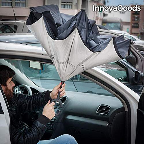 Innova Goods Guarda-chuva Fecho Invertido - 4899888117353