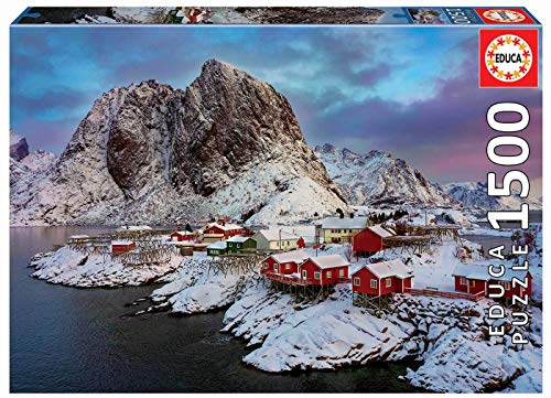 Educa Puzzle Ilhas Lofoten, Noruega - 1500 peças - 17976