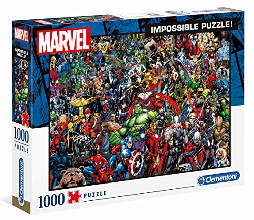 Clementoni Puzzle Impossível 1000 peças - Marvel - 39411