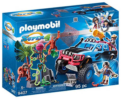 Playmobil Super 4 - Monster Truck com Alex e Rock - 9407