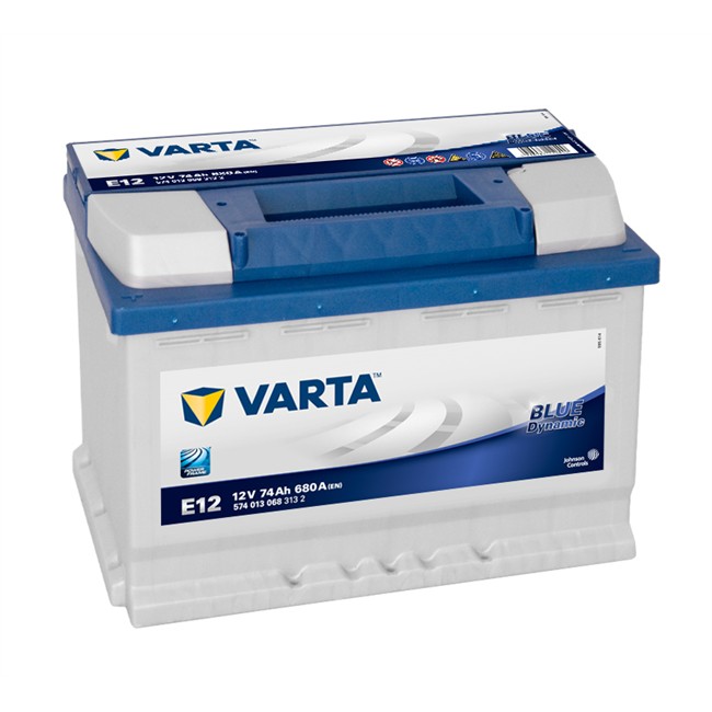 Bateria Varta E12 Blue Dynamic 74 Ah - 680 A