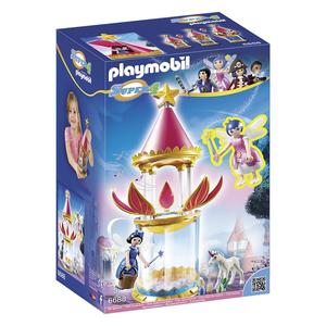 Playmobil Super 4 - Torre Flor Mágica com Caixa Encantada e Twinkle - 6688